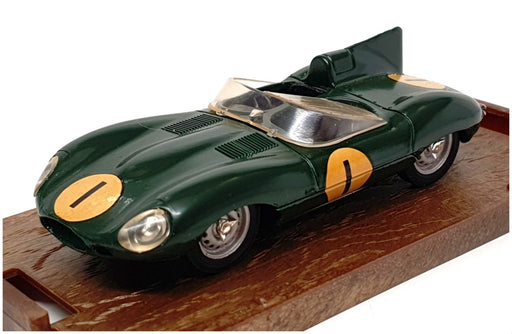 Brumm 1/43 Scale R152 - 1954-60 Jaguar D-Type #1 Race Car - Green