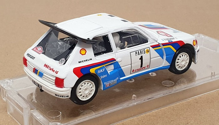 Vitesse 1/43 Scale 302 - Peugeot 205 Turbo Evo 2 #1 Monte Carlo Rally 1986