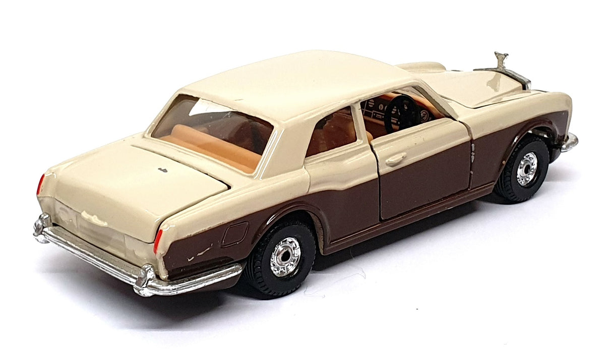 Corgi Appx 14cm Long Diecast 279 - Rolls Royce Corniche - Beige/Brown