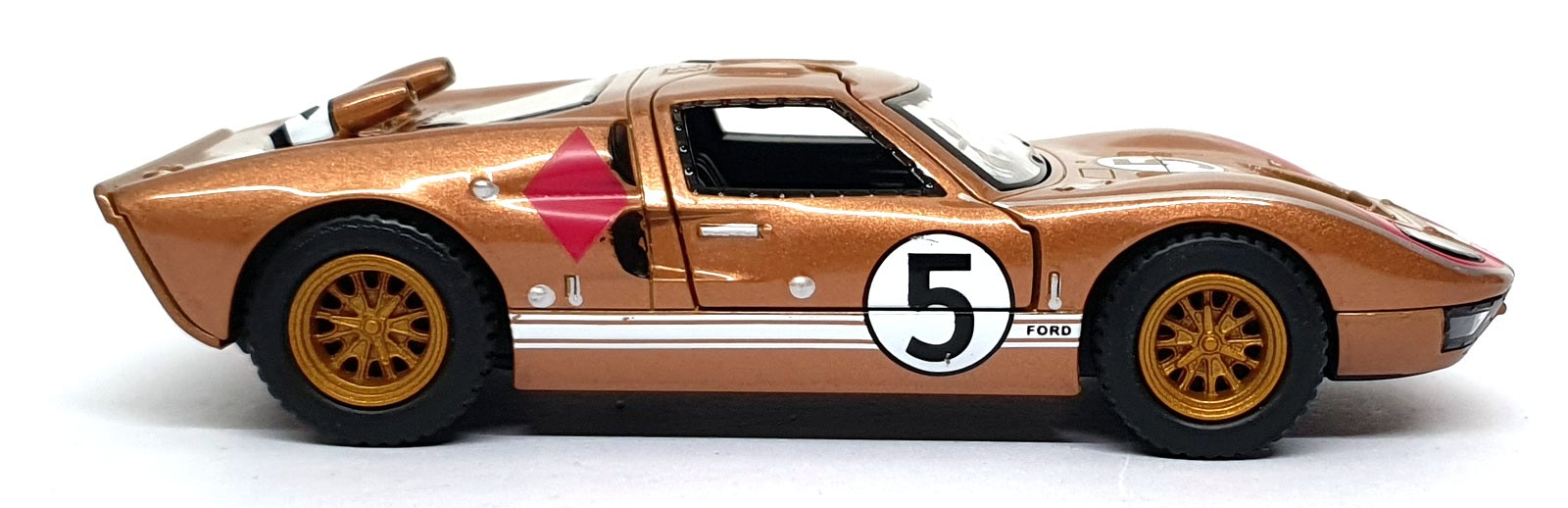 Kinsmart 1/32 Scale Pull Back & Go 276957 - 1966 Ford GT40 MKII Heritage Ed #5