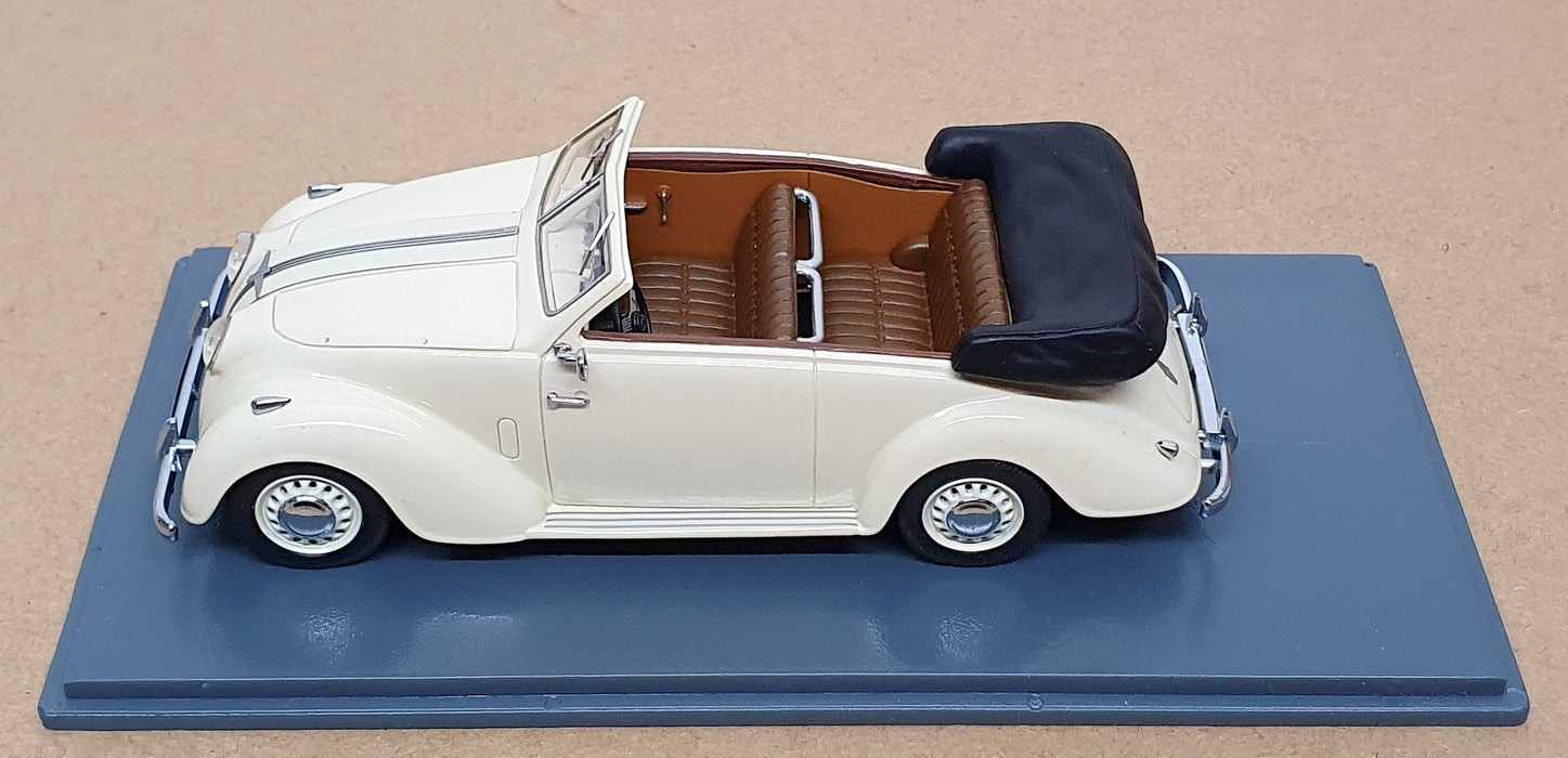 Neo 1/43 Scale NEO45935 - 1938 Adler 2.5L Convertible - Cream