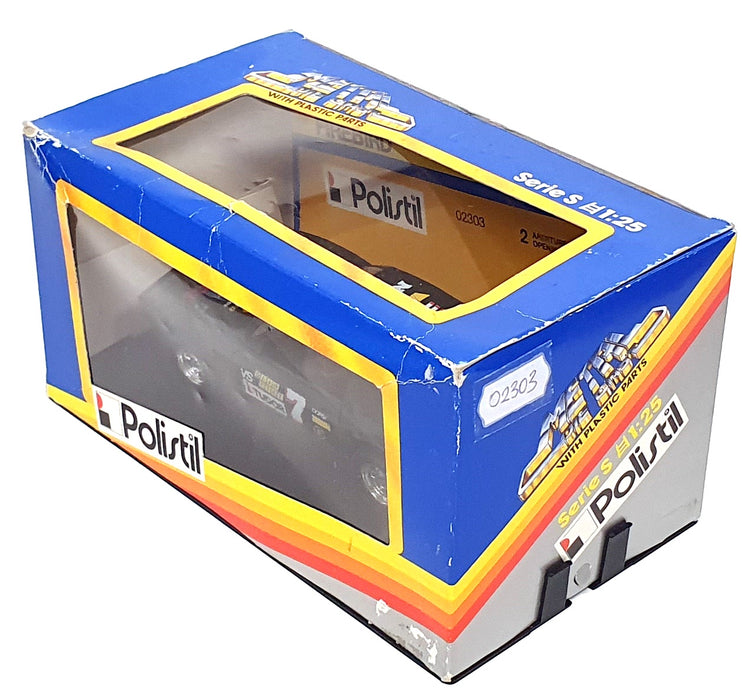 Polistil 1/25 Scale Diecast 02303 - Pontiac Firebird Race Car #7 - Black