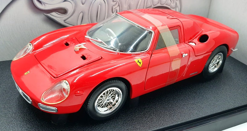 Hot Wheels 1/18 Scale Diecast 23914 - 1964 Ferrari 250 LM - Red