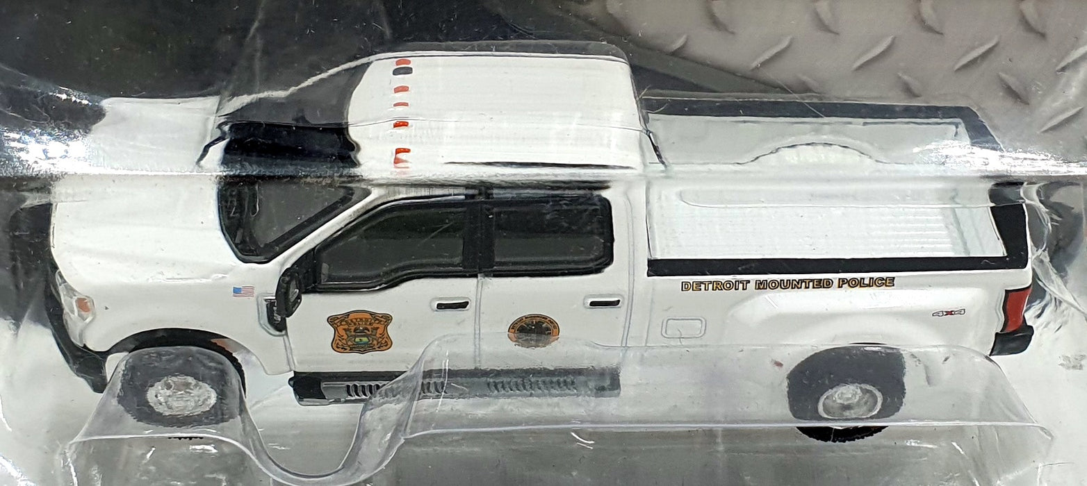 Greenlight 1/64 Scale 46080-D - 2017 Ford F-350 Dually Detroit Michigan Police