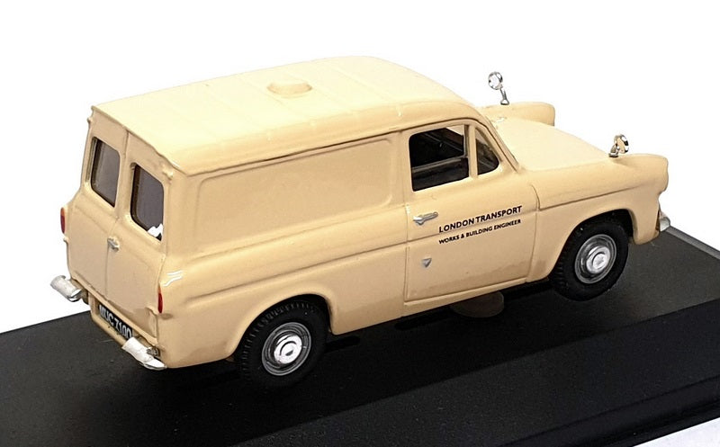 Vanguards 1/43 Scale VA00416 - Ford Anglia Van London Transport - Beige
