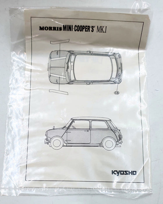 Kyosho 1/18 Scale Diecast 7008 9800 - Morris Mini Cooper 1275S - Green/White
