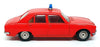 Solido Confradis 1/43 Scale Diecast 0004 - Peugeot 504 Fire - Red