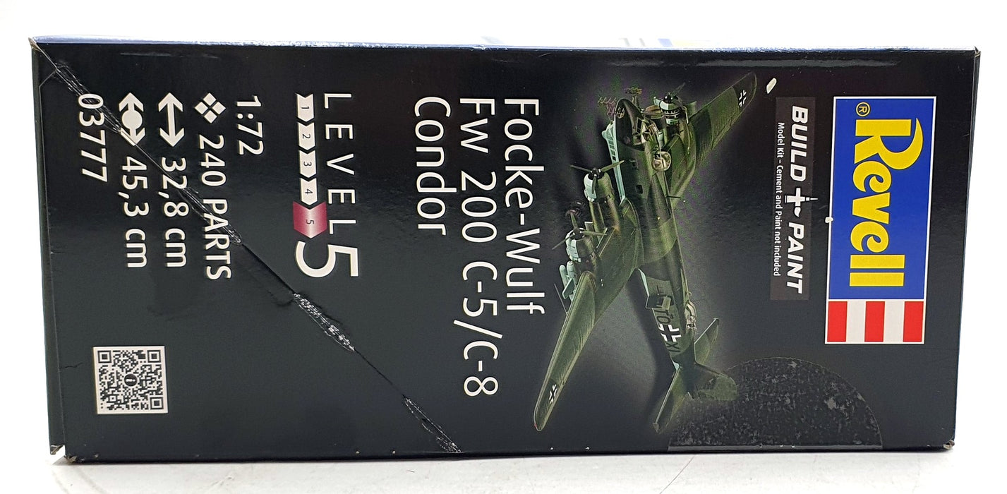 Revell 1/72 Scale Unbuilt Kit 03777 - Focke-Wulf Fw 200 C-5/C-8 Condor