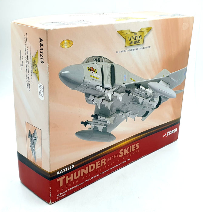 Corgi 1/72 Scale AA33210 McDonnell Phantom F-4J F.MK.3 ZE360 74 Sqn 1986