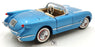 Franklin Mint 1/24 Scale Diecast B11TC54 - 1955 Chevrolet Corvette - Blue