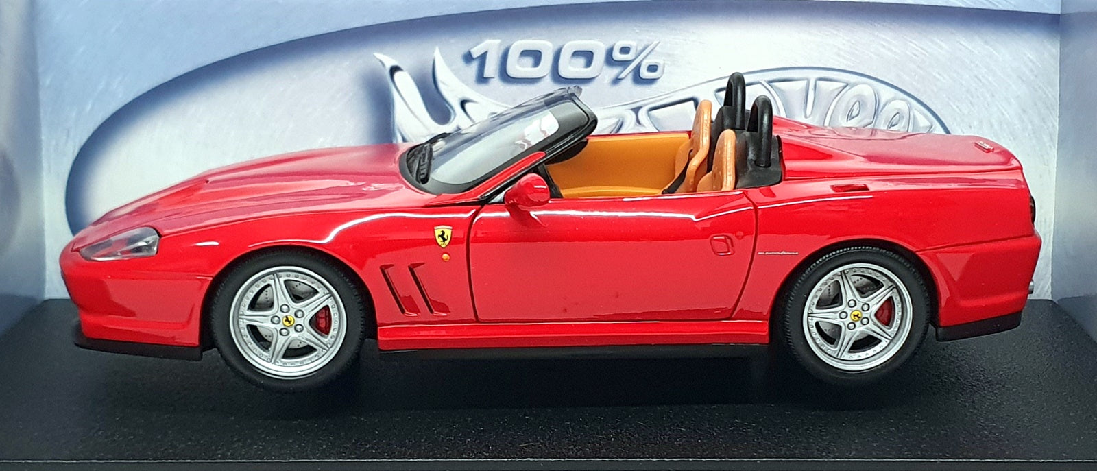 Hot Wheels 1/18 Scale 29441 - Ferrari 550 Barchetta Pininfarina - Red