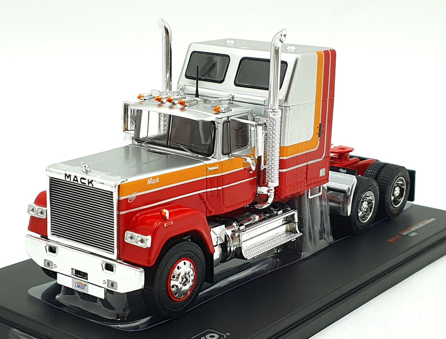 Ixo Models 1/43 Scale Diecast TR227.22 - 1985 MACK Superliner Magnum Truck - Red