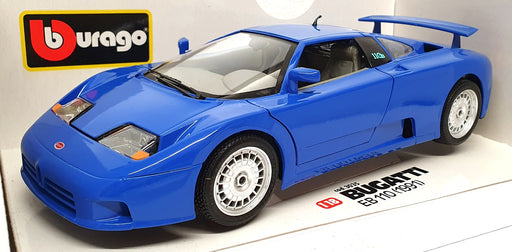 Burago 1/18 Scale Diecast 3035 - 1991 Bugatti EB 110 - Blue