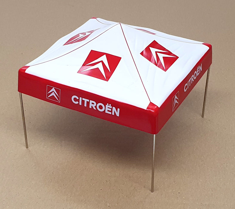Unknown Brand 1/43 Scale UK143G - Citroen Garage Gazebo - Red/White
