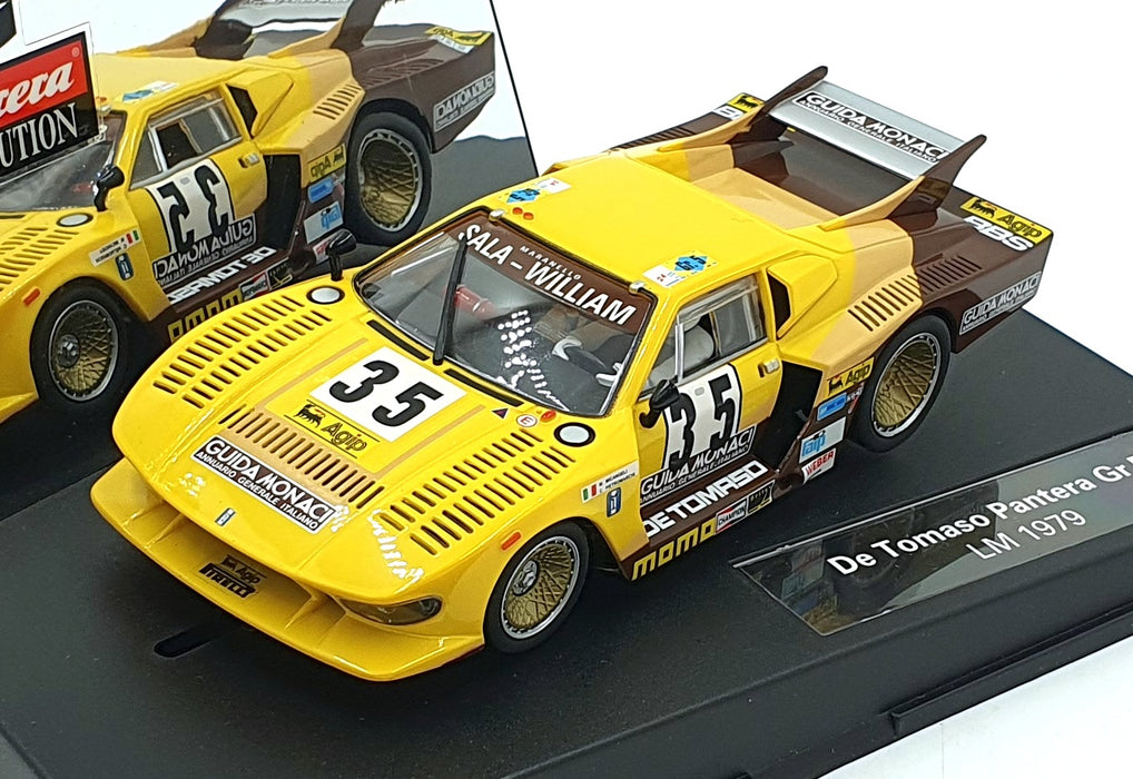 Carrera 1/32 Scale Slot Car 27623 - De Tomaso Pantera Gr. 5 #35 Le Mans 1979
