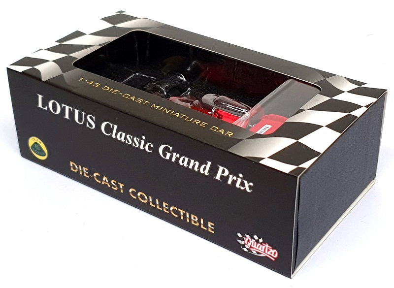 Sun Star Quartzo 1/43 Scale 27854 - F1 Lotus 72D 3rd French GP 1971 Fittipaldi