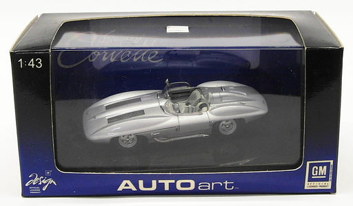 Autoart 1/43 Scale Model Car 51001 - 1959 Chevrolet Corvette Stingray - Silver