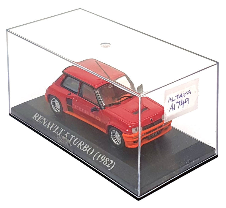 Altaya 1/43 Scale Diecast A1749 - 1982 Renault 5 Turbo - Red
