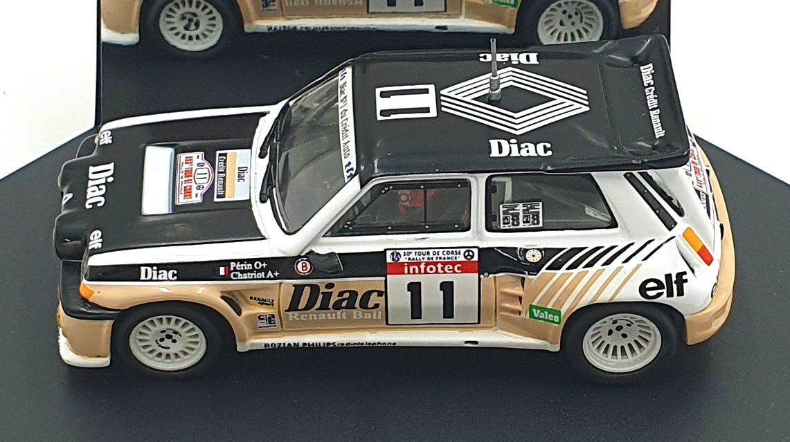 Skid 1/43 Scale SKC029 - Renault Maxi 5 Turbo "DIAC" #11 Tour De Corse 1986