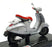 Maisto 1/18 Scale 39540 - 2014 Vespa 946 Bellissima Moped - Silver