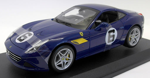 Burago 1/18 Scale 18-76104 - Ferrari California T 70th Anniversary - Blue