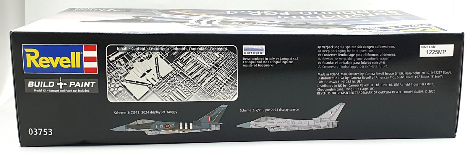 Revell 1/48 Scale Unbuilt Kit 03753 - Eurofighter Typhoon FGR.4