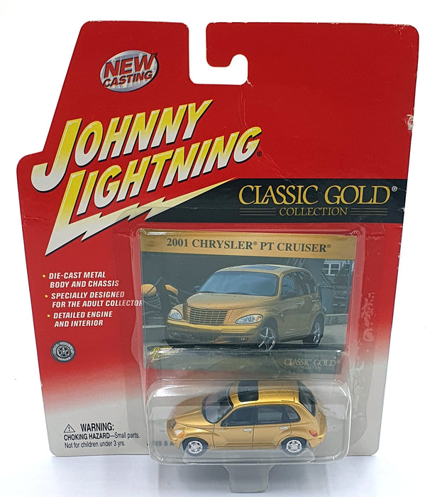 Johnny Lightning 1/64 Scale 404-16 Classic Gold 2001 Chrysler PT Cruiser - Gold