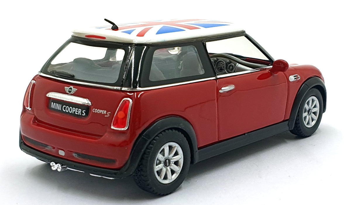 Kinsmart 1/28 Scale Pull Back & Go TY1245 - Mini Cooper S - Red