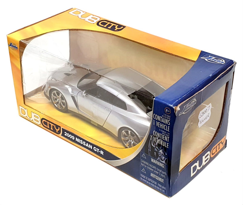 Jada 1/24 Scale Diecast 53007 - 2009 Nissan GT-R - Silver