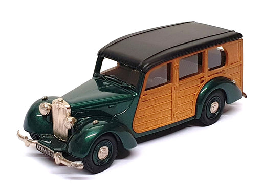 Lansdowne 1/43 Scale LDM21 - 1950 Lea Francis 4Dr. Woody Estate - Met. Green