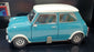 Solido 1/18 Scale Diecast 71822 - Austin Mini Cooper - Teal/White Roof