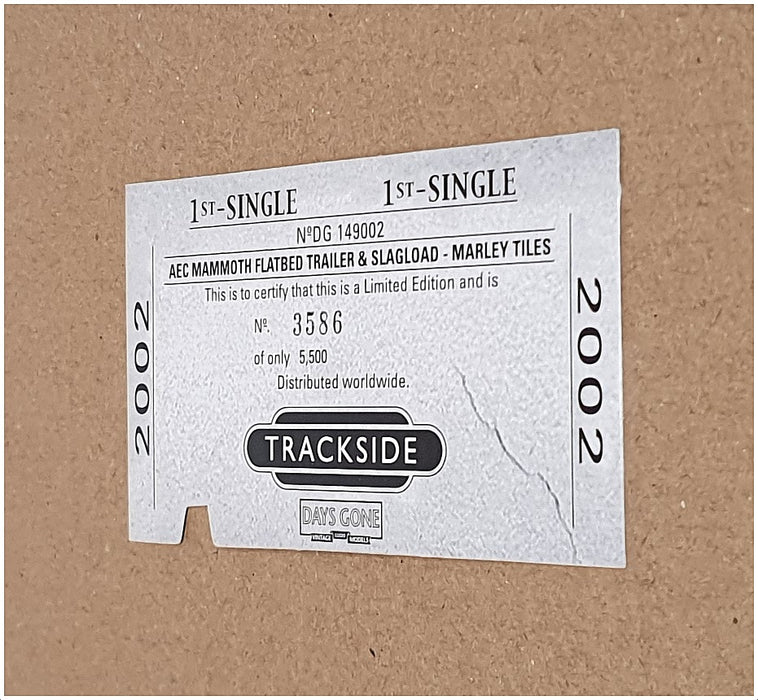 Lledo 1/76 Scale DG149002 - AEC Mammoth Flatbed & Slagload (Marley Tiles)