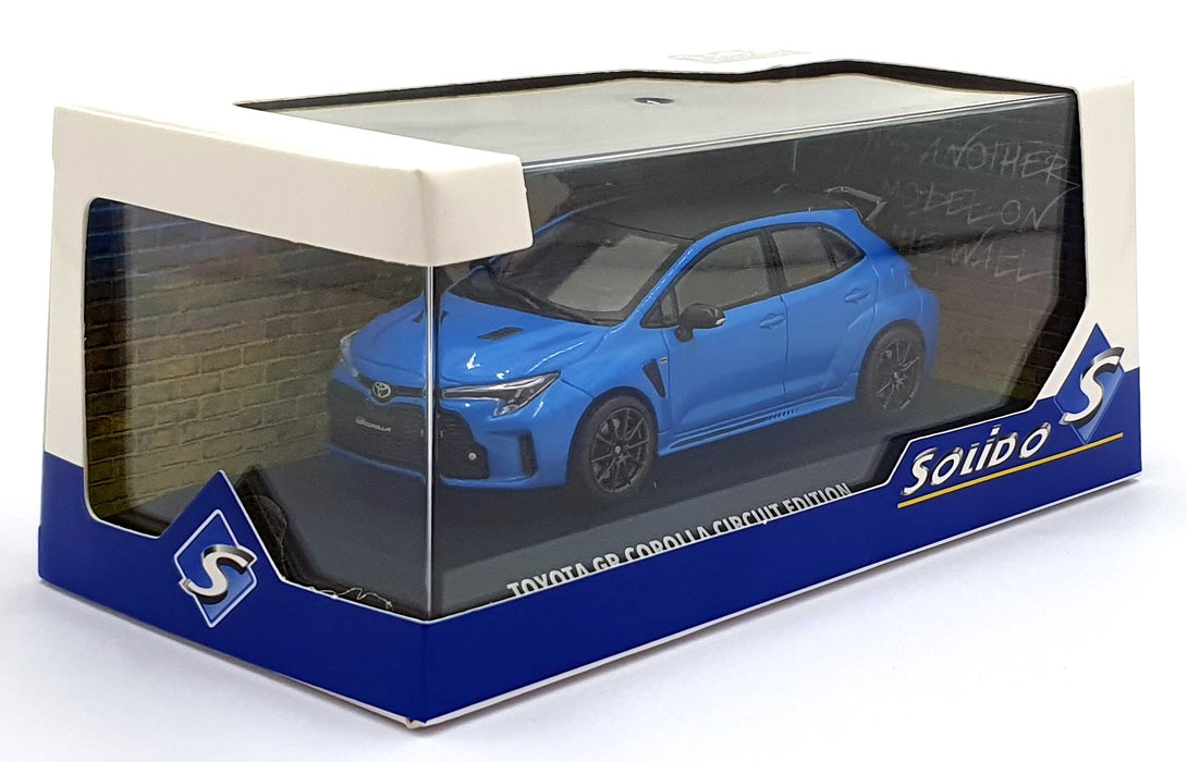 Solido 1/43 Scale Diecast S4314203 - Toyota Corolla Circuit Edition - Blue Flame