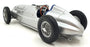 CMC 1/18 Scale Diecast M-018 - Mercedes-Benz W165 1939 Tripolis - Silver