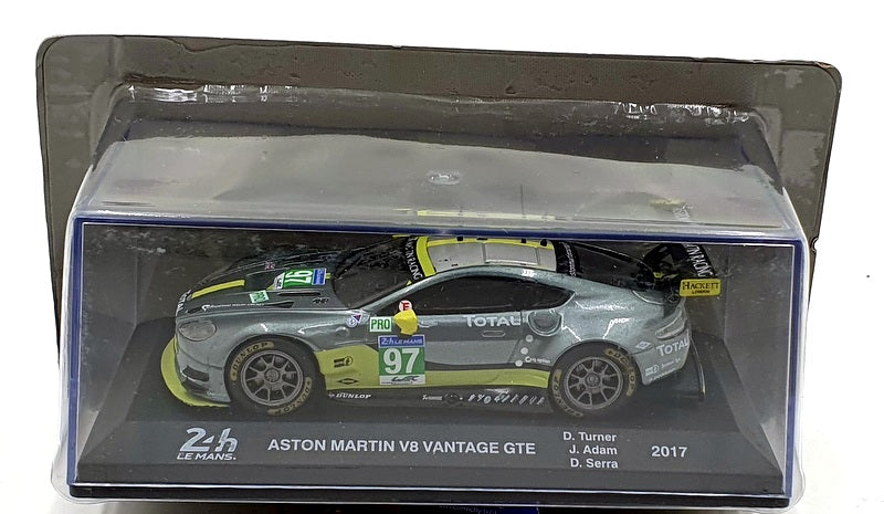 Altaya 1/43 Scale 19325A - Aston Martin V8 Vantage GTE #97 24h Le Mans 2017