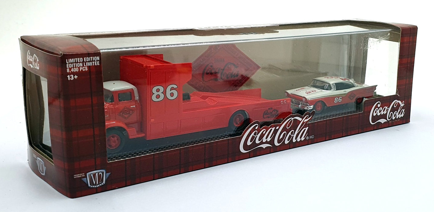 Castline M2 Machines 1/64 Scale TW20 - 1956 Ford COE & 1957 Fairlane 500 #86