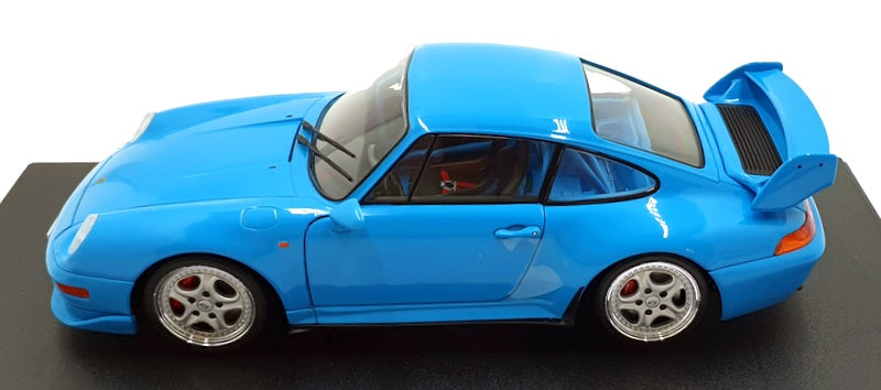 Solido 1/18 Scale S1810101 - 1997 Porsche 911 (993) Clubsport - Riviera Blue