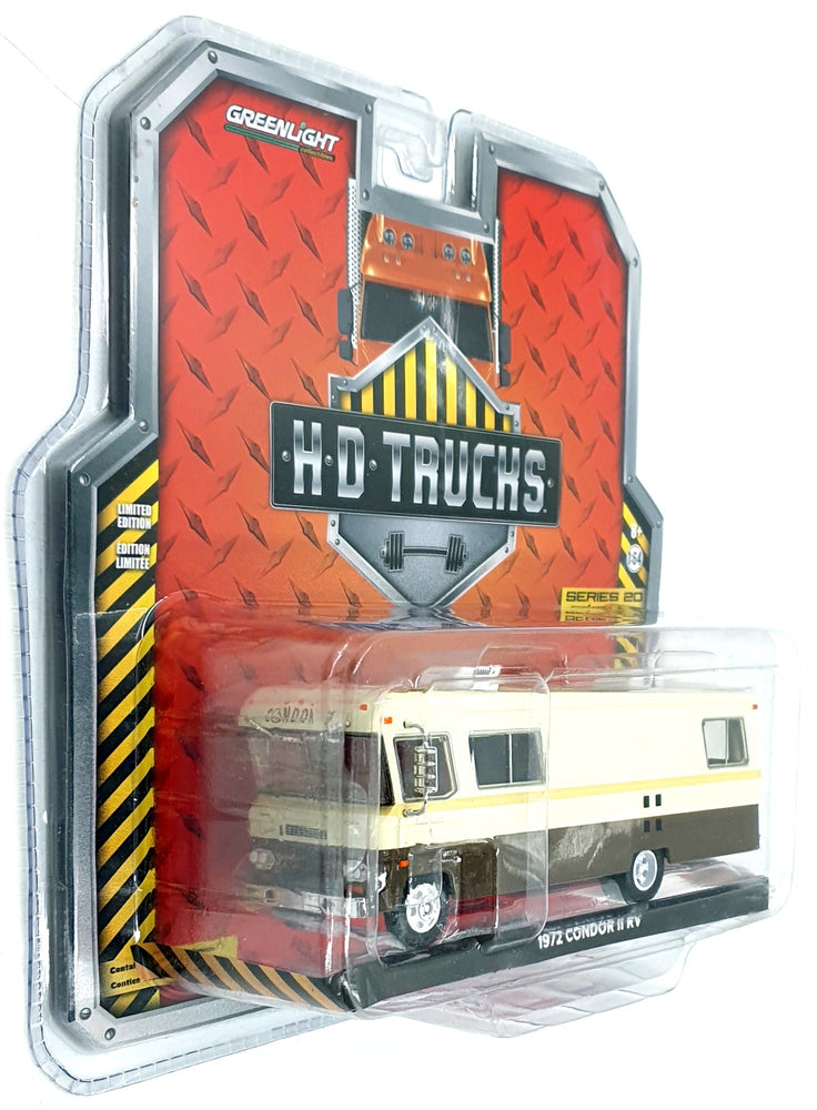 Greenlight 1/64 Scale 33200-B - 1972 Condor II RV - Cream/Brown