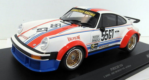 Minichamps 1/18 Scale Diecast 155 766455 Porsche 934 E Sindel ADAC 300KM EGT 76