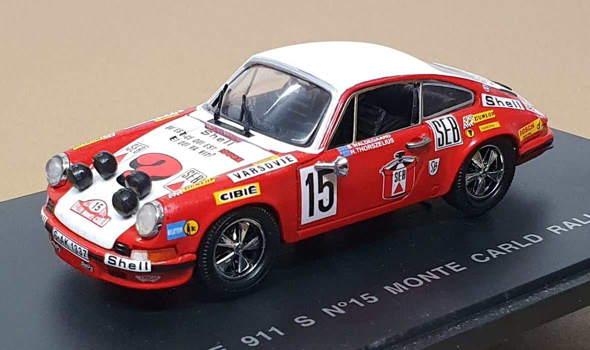 Eagle's Race 1/43 Scale 1041 - Porsche 911 S #15 Monte Carlo Rally 1972