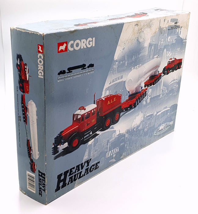 Corgi 1/50 Scale 31013  A.L.E Scammell Contractor 2 Trailers Slug Catcher Load