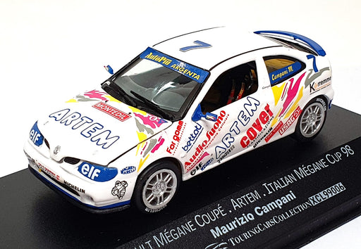 Onyx 1/43 Scale XCL99006 - Renault Megane #7 Italian Megane Cup 98 Campani