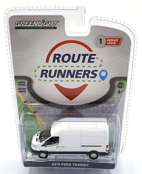 Greenlight 1/64 Scale 53010 - 2015 Ford Transit - White