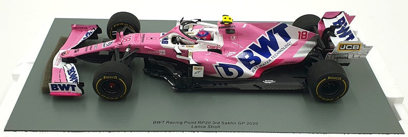 Spark 1/18 Scale 18S565 - BWT Racing Point RP20 #18 3rd Stroll 2020