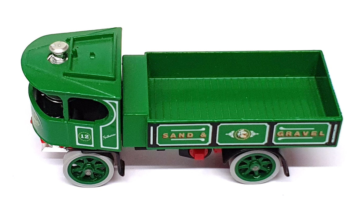 Matchbox Appx 10cm Long Y-18 - 1918 Atkinson Model D Steam Wagon Sand & Gravel