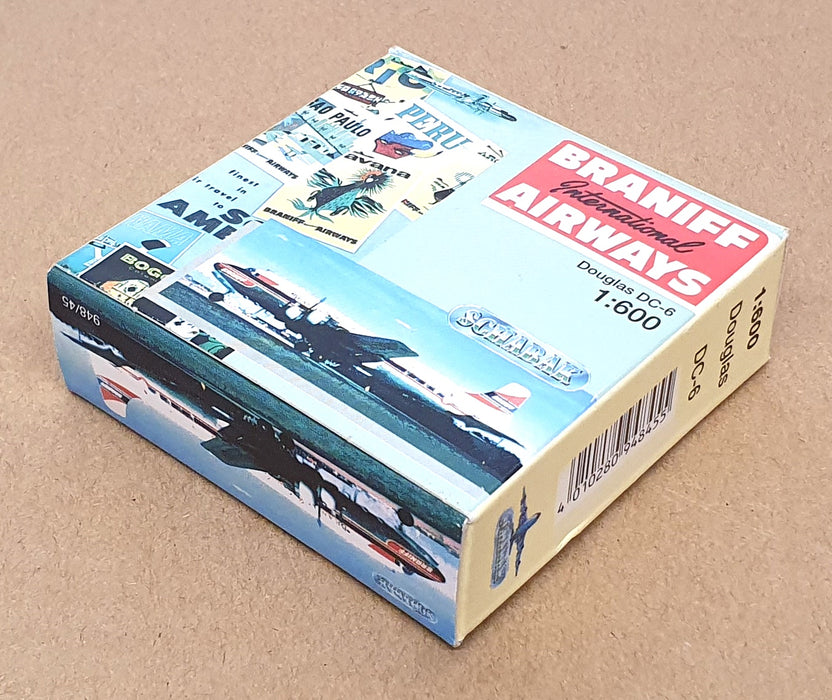Schabak 1/600 Scale 948/45 - Douglas DC-6 Aircraft Braniff International Airways