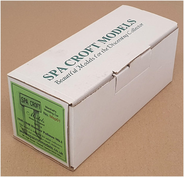 Spa Croft 1/43 Scale SPC14 - 1945-48 Humber Pullman Mk1 Marshall's Wedding Car