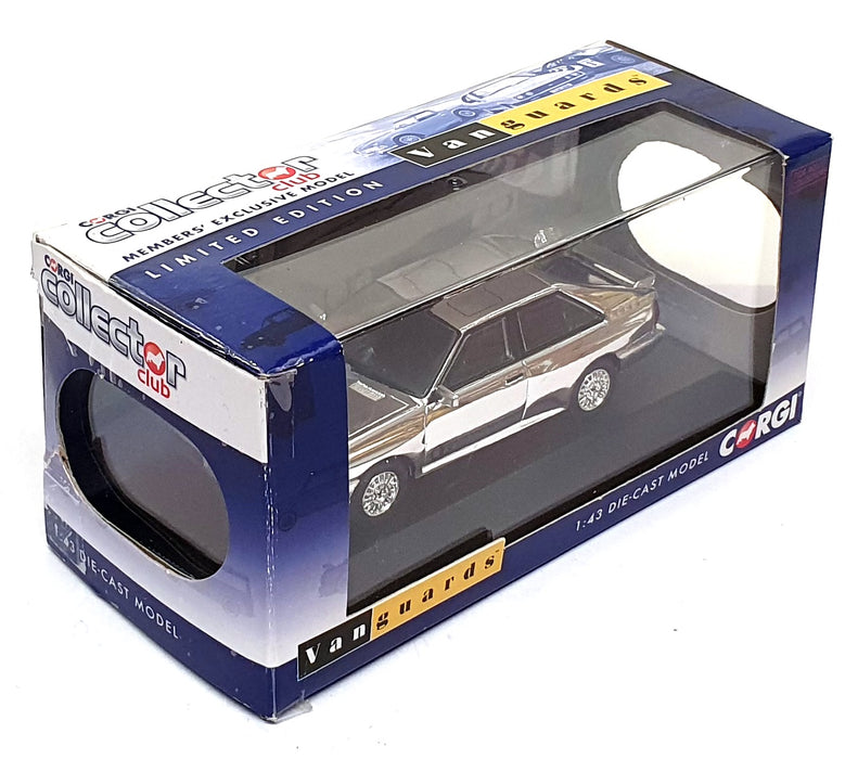 Vanguards Collector Club Model 1/43 Scale VA12902 - Audi Quatro LCC39 - Chrome