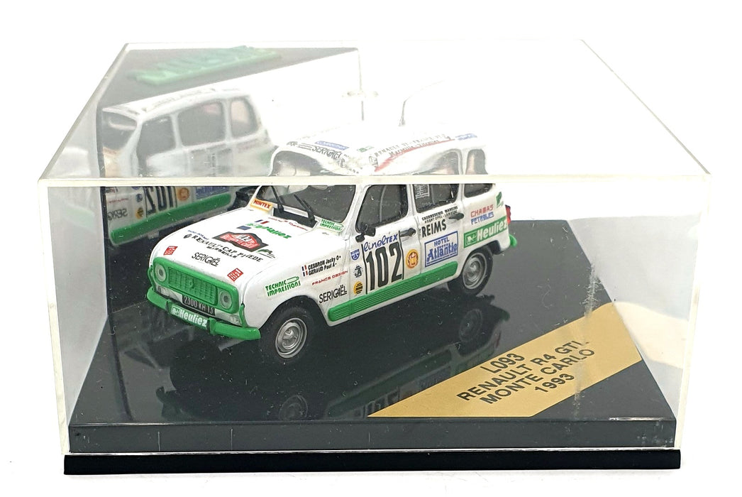 Vitesse 1/43 Scale L093 - Renault R4 GTL #102 MC 1993