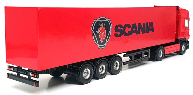 Joal 1/50 Scale Diecast 385 - Scania R Topline Truck & Trailer - Red